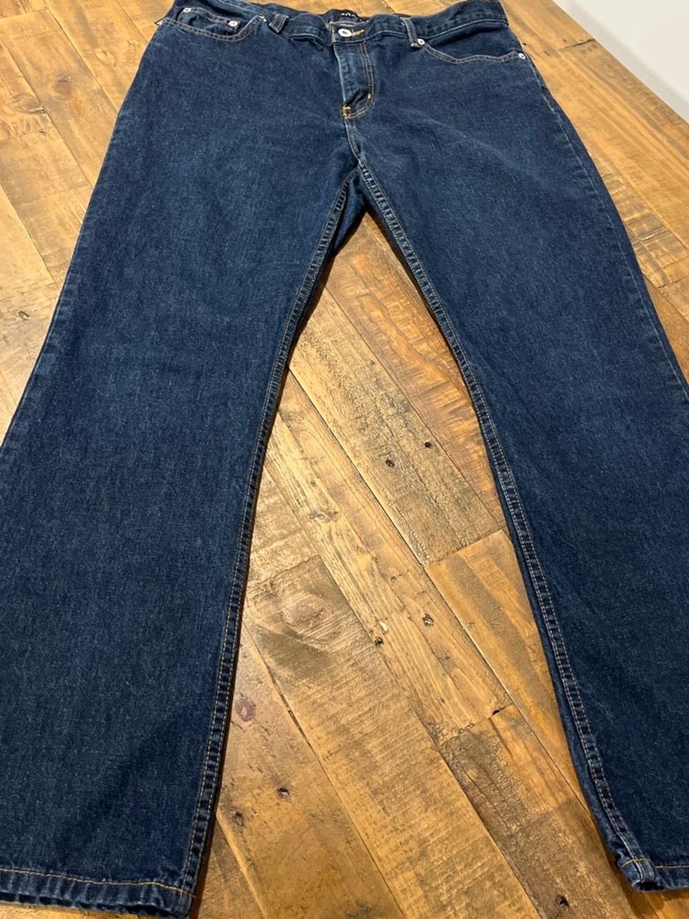 Women’s Buffalo David Britton Low-Rise Bootleg Dark Wash Jeans ~ 32” x 30”